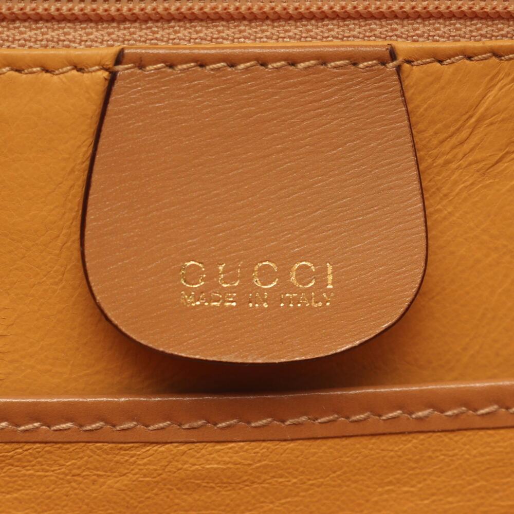 Gucci Leather Handbag Bamboo Brown - Picture 4 of 10